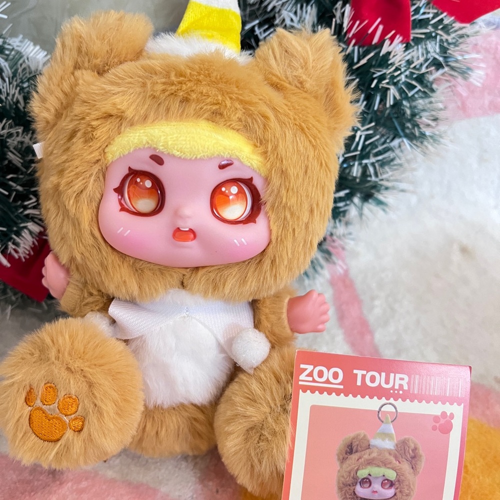 Authentic Cute Brown Bear Plush Toy